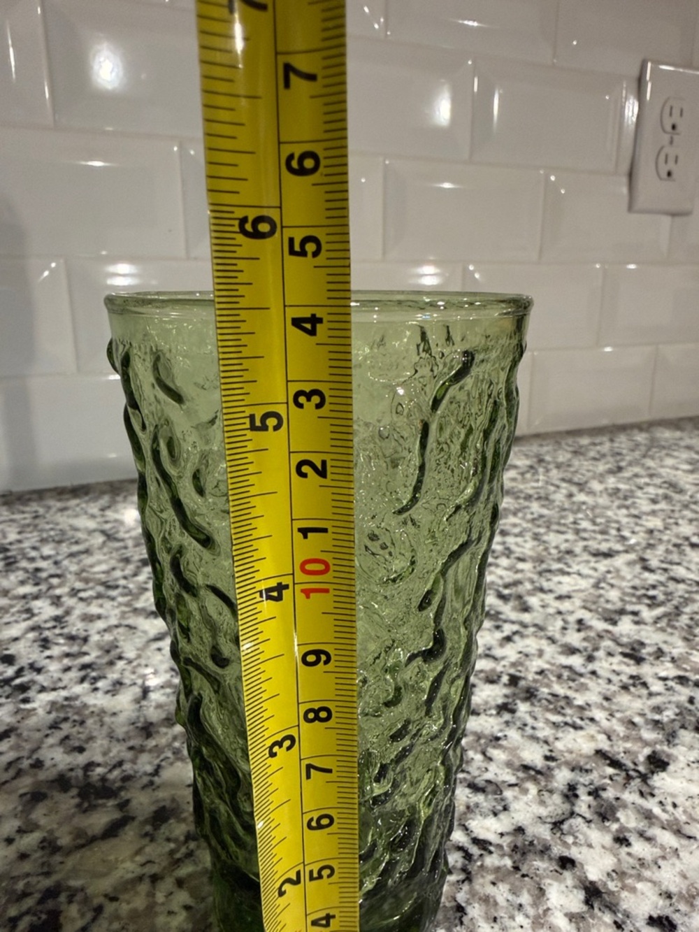 VTG MCM crinkle Drinking Glasses - Set of 4 - Picture 5 of 8